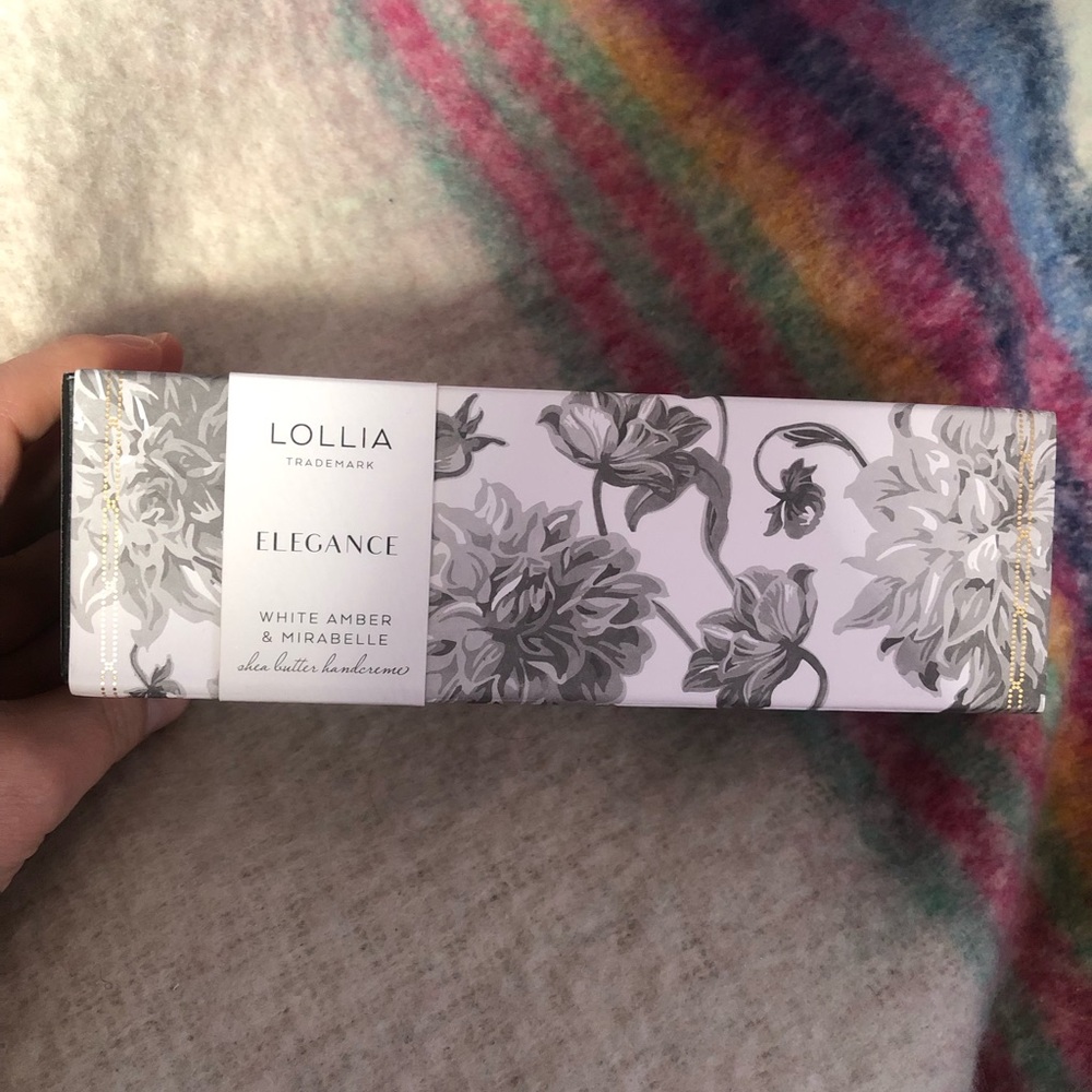 Lollia by Margot elena 4oz Shea butter handcreme in ELEGANCE